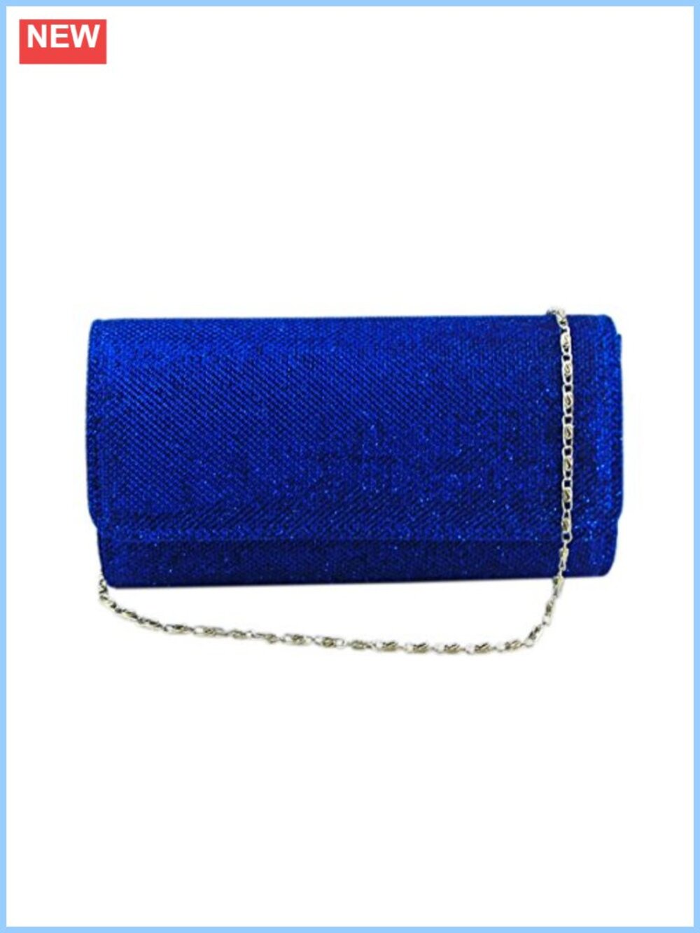 Satin Pleated Flap Evening Clutch with Chain Strap Crossbody Handbag